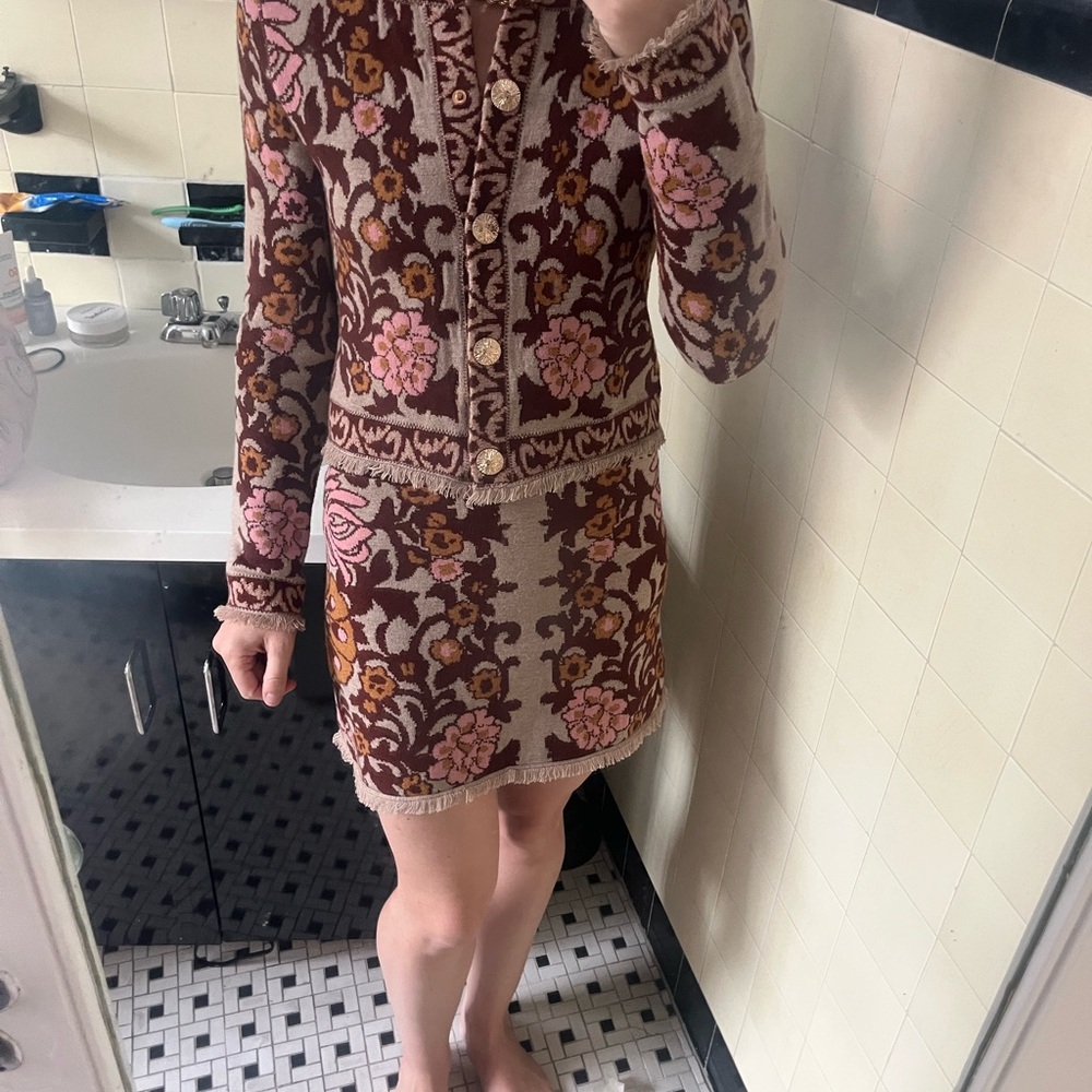 Cara Cara Floral Skirt Only